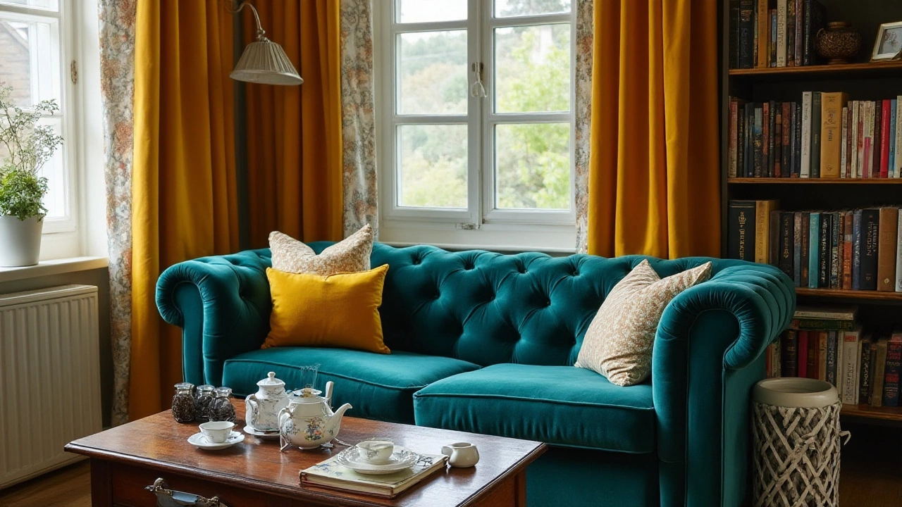 Should Your Curtains Complement or Contrast Your Sofa?