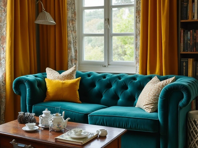 Should Your Curtains Complement or Contrast Your Sofa?