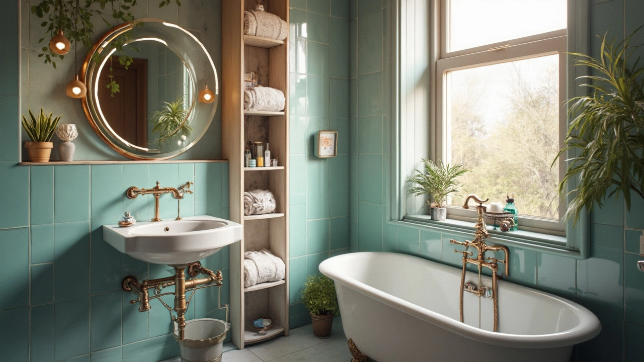 Create a Luxurious Small Bathroom with Simple Tricks