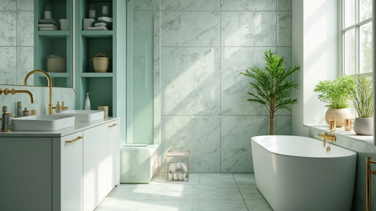 Best Paint Colors that Transform Small Bathrooms and Make Them Look Bigger