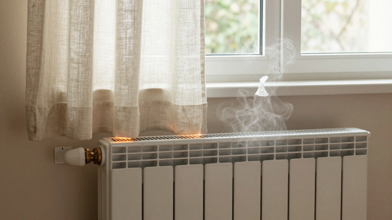 How Far Should Curtains Be From Baseboard Heaters? Safety and Efficiency Guide