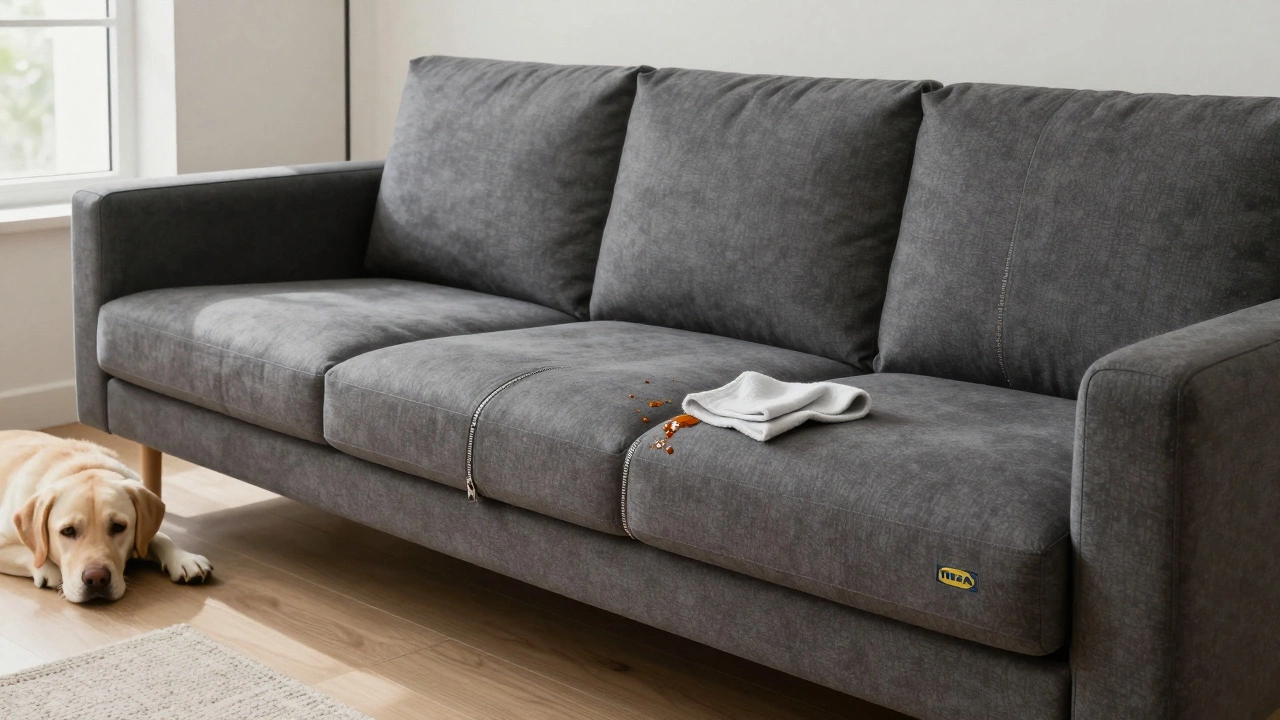 What is the easiest couch to keep clean?