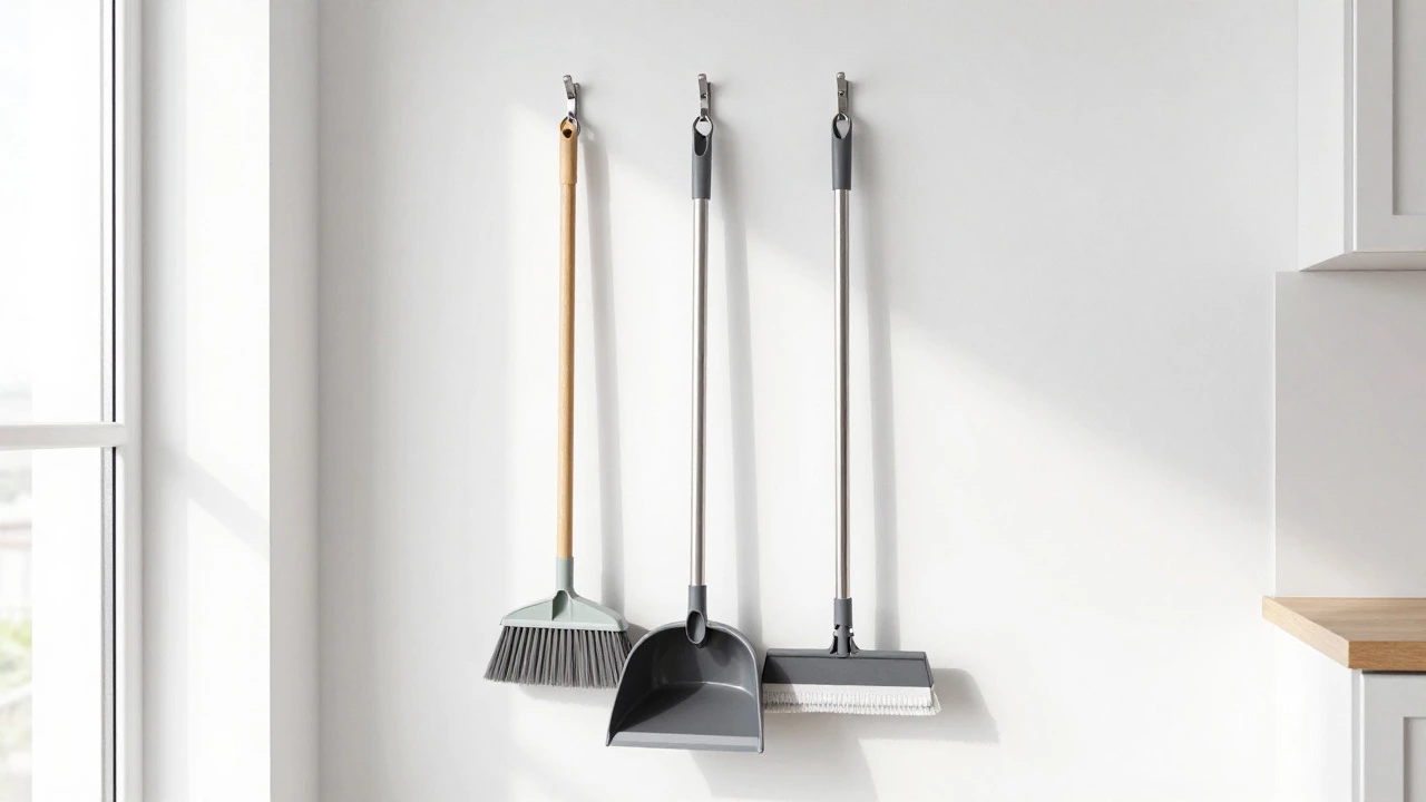 Where to Store Brooms and Mops Without a Closet: 7 Smart Solutions